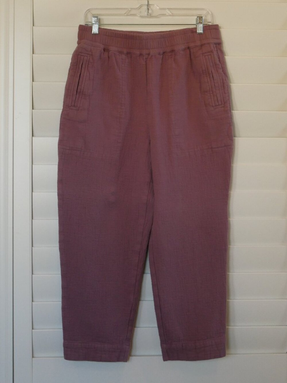 Madewell Cotton Pants Mauve size M
